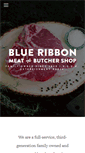 Mobile Screenshot of blueribbonbutchershop.com